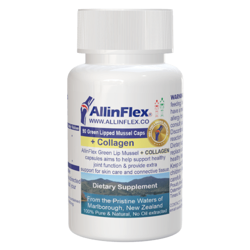 Best knee joint support | GLM + Collagen caps Joint Supplements for People, Dogs & Horses | AllinFlex NZ Best knee joint support | GLM + Collagen caps Joint Supplements for People, Dogs & Horses | AllinFlex NZ