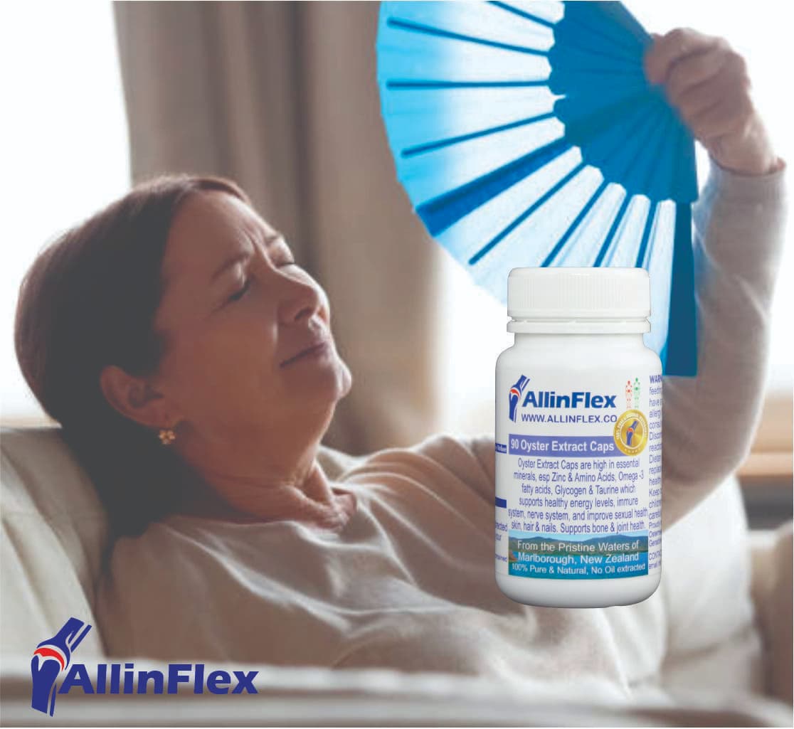 natural menopause symptoms relief oyster extract