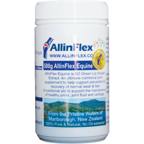 Joint supplement for sport horses, allinflex equine nz
